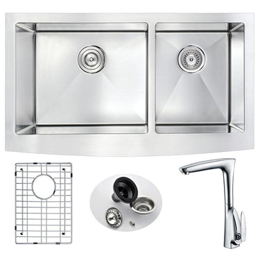 ANZZI ELYSIAN Series KAZ3320-034 Kitchen Sink Kitchen Sink ANZZI
